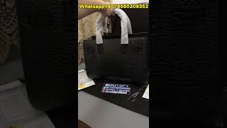 Review YSL SMALL SAC DE JOUR BAG IN CROCODILE EMBOSSED MATTE LEATHER from BOOTSFY YSL bag bags [upl. by Cordie]