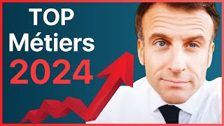 Les 10 métiers les plus demandés en 2024 métiers davenir qui recrutent en France [upl. by Aicenad]