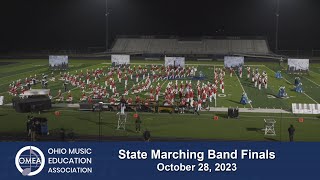 Grove City High School Marching Band  2023 OMEA State Marching Band Finals [upl. by Annoif150]