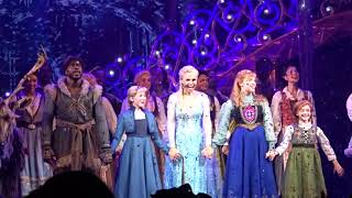 Frozen  The Musical Theatre Royal London Curtain Call 11072024 [upl. by Aldredge]