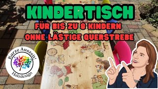 Wie man mit bunten Bildern auf diesen Tisch die Kinder fürs Essen begeistern kann [upl. by Felske579]