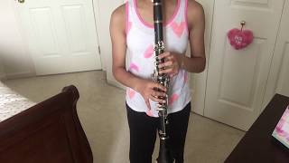 Pink Panther Song clarinet cover [upl. by Kcirdor]