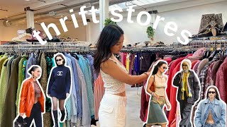 thrift with me in new york city a bella hadid guide [upl. by Ardnahcal]