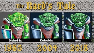 The Bards Tale  Original vs Remastered Versions 1985  2018 Comparison [upl. by Banks521]