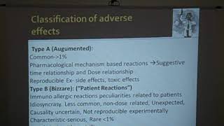 pharmacology classes adverse drug reaction classification [upl. by Ainnet]