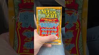 Set for Life NY Scratch Off Win Found a Star [upl. by Asiel996]