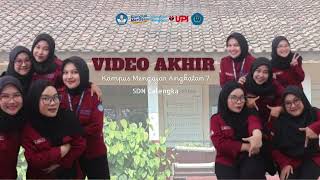 VIDEO AKHIR PENUGASAN KAMPUS MENGAJAR 7 SDN CALENGKA [upl. by Yaned107]