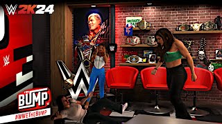 WWE 2K24 MyRise Unleashed Episode 3  Bump Show Special Guest  WWE 2K24 My Rise Gameplay [upl. by Zanahs]