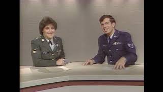 AFN Europe Evening News Airchecks from 1983 to 1985 1342 [upl. by Tabitha]