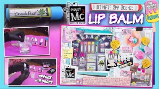 Project Mc² Ultimate Spa Science Kit amp Lip Balm Making  Cosmetic Chemistry  Maryam Akkari [upl. by Aralc303]