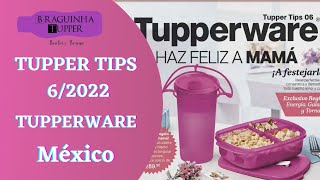 TUPPER TIPS 6 2022 TUPPERWARE MÉXICO  TUPPERWARE PELO MUNDO 🌎 [upl. by Babita]