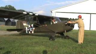 WWII Veteran Pilot Flies and lands L Bird he trained in after 65 years [upl. by Shig]