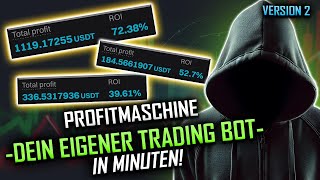 Passives Einkommen mit deinem eigenen Trading Bot – IN MINUTEN ERSTELLT [upl. by Kaliope]