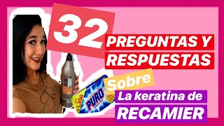 KERATINA DE RECAMIER 32 Preguntas y respuestas MUY UTIL 2019 📓📝✏️🖌 [upl. by Annahpos]