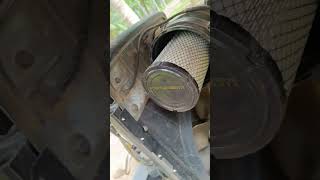 Changed new air filter mahindra tractor [upl. by Nonez932]