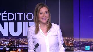 Aude Kersulec présente lÉdition Nuit le 15 novembre 2024 sur France 24 [upl. by Peery586]