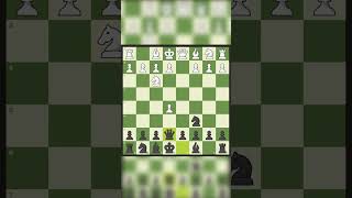 The Englund Gambit Trap  Easy Checkmate chess chesstraps shorts [upl. by Adnoryt]