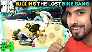 Gta 5 killing the lost bike gang  gat5 franklin [upl. by Nyltiac]