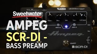 Ampeg SCRDI  Bass Preamp with Scrambler Overdrive Pedal Demo [upl. by Shell370]