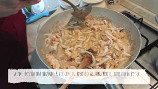 La ricetta del Risotto tricolore con Seppie e Gamberi  Foodtrip and More [upl. by Nelyaw]