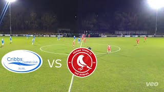 Cribbs vs Frome Town Highlights [upl. by Jansen]