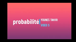 probabilité s2 partie 5 prof younes TAHIRI [upl. by Yensehc]