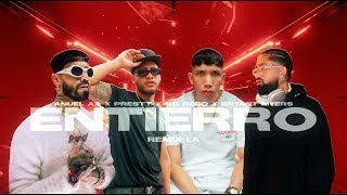 ENTIERRO ANUEL AA x PRESTT x BRYANT MYERS REMIX video oficial [upl. by Acimot]