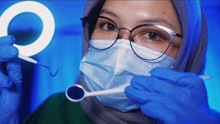 ASMR Dentist  Dental Examination amp Teeth Cleaning  Medical Roleplay  Soft Spoken [upl. by Nemajneb578]