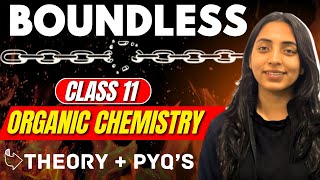 Complete Class 11 Organic Chemistry One Shot Theory  PYQs of January 2024  Vora Classes jee [upl. by Trik]