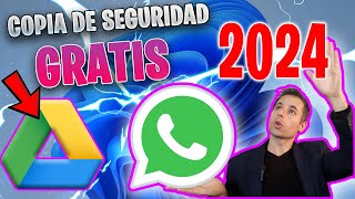 Extraer copia de seguridad de WhatsApp de Google Drive GRATIS Actualizado 2024 [upl. by Ayimat]