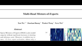 MultiHead MixtureofExperts [upl. by Ewer]