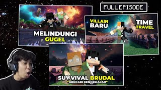 React RemanRHN  Menjelajah Waktu dengan 1000 Villager Brudal Ft Gugel  Full Episode Gugel [upl. by Wohlert]