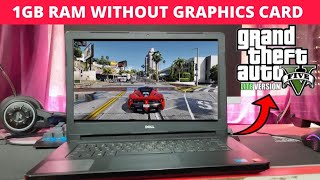 How To Play GTA 5 in 1GB RAM No Graphics Card Lowend PC 2021 [upl. by Clywd]