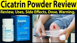 Cicatrin powder uses in urdu  Neomycin Sulphate Bacitracin zinc powder uses in hindi  Review Dose [upl. by Shannah]