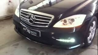 Facelift Conversion Retrofit for Mercedes W221 Sclass by KITT carpartstuningcom [upl. by Trask]