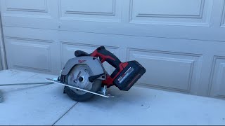 Milwaukee M18 Brushed 6 12quot Circular Saw 263020 Review [upl. by Aikas779]