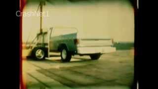 1986 Chevy C10  Side Crash Test  CrashNet1 [upl. by Adgam77]