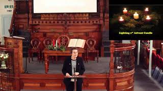 Hadleigh URC Sunday Morning Worship  1st December 2024 Ann Cook [upl. by Ahseila]