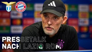 Pressetalk nach Lazio Rom  FC Bayern 10  Champions League  🇩🇪 [upl. by Sill]