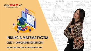 Indukcja matematyczna  dowodzenie twierdzeń  część II [upl. by Alyahsat637]