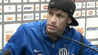 Neymar se irrita com pergunta quotnão estava mortoquot [upl. by Mcguire]