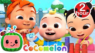 The Holidays are Here  Cocomelon  Nursery Rhymes  Home Learning for Kids [upl. by Nyrehtak]