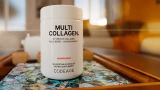 Multi Collagen Protein Capsules  5 Types of Collagen Peptides  Codeage [upl. by Margalo]