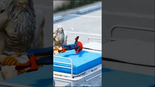 CHOTU SPIDERMAN SICK 🤢🤢 spiderman spidermangta5 marvel gtaindia [upl. by Aneekat]