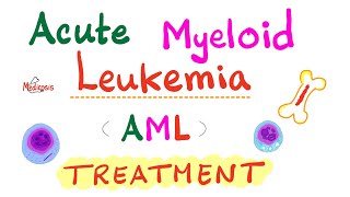 Acute Myeloid Leukemia AML  Treatment  Hematology and Oncology Playlist [upl. by Cleodal]