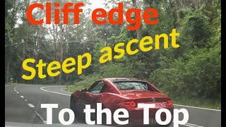 Cliff Edge Steep Hairpin Turns Up [upl. by Veleda326]