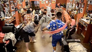 Motionless  Liem Barber Shop Funny Moment [upl. by Mcgray311]