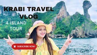 4 Island Tour Krabi  Krabi Vlog by Nehal  Thailand Series 2023 [upl. by Adahs709]