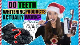 DO TEETH WHITENING PRODUCTS ATUALLY WORK Eltmas Episode 4 AD [upl. by Lyrrad]