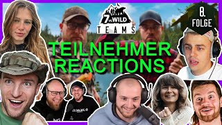 7 vs Wild Teams  FOLGE 8  TEILNEHMER REACTIONS  Part 1 👌  Lustig und Informativ 🤣 [upl. by Aedni]